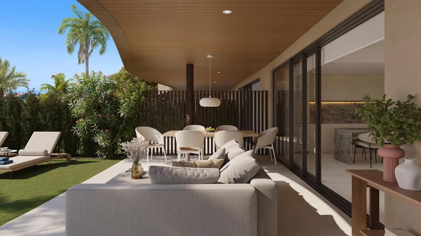 PISO EN VENTA A ESTRENAR en El Higuerón! Con terraza y jardín! photo 0