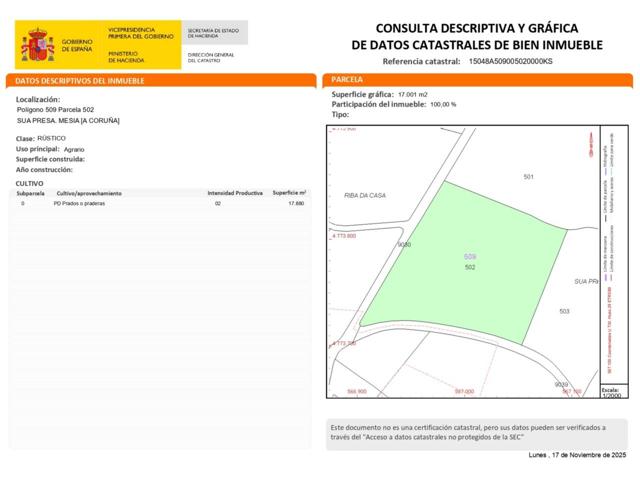 Se venden fincas rústicas en Cabrui (Mesia) photo 0