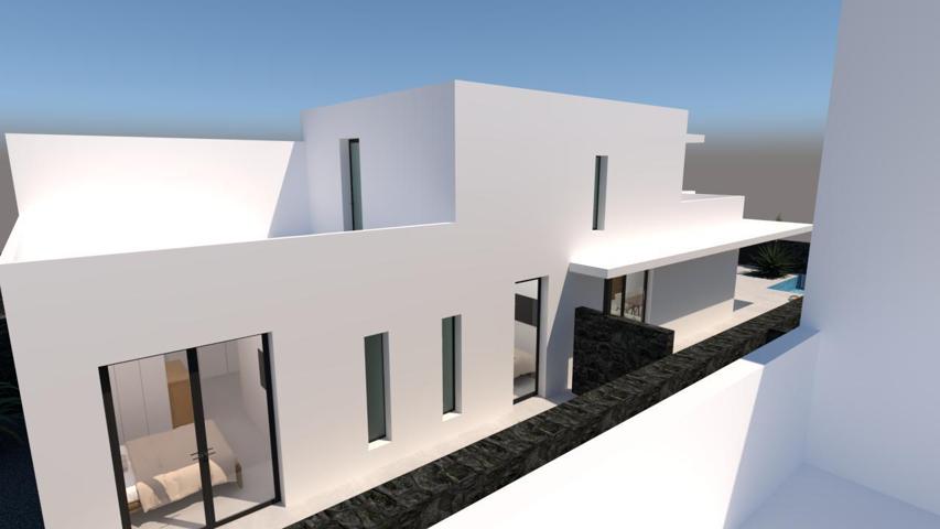 Terreno con proyecto para 6 casas pareadas en Tahiche, Lanzarote - REF 090 photo 0