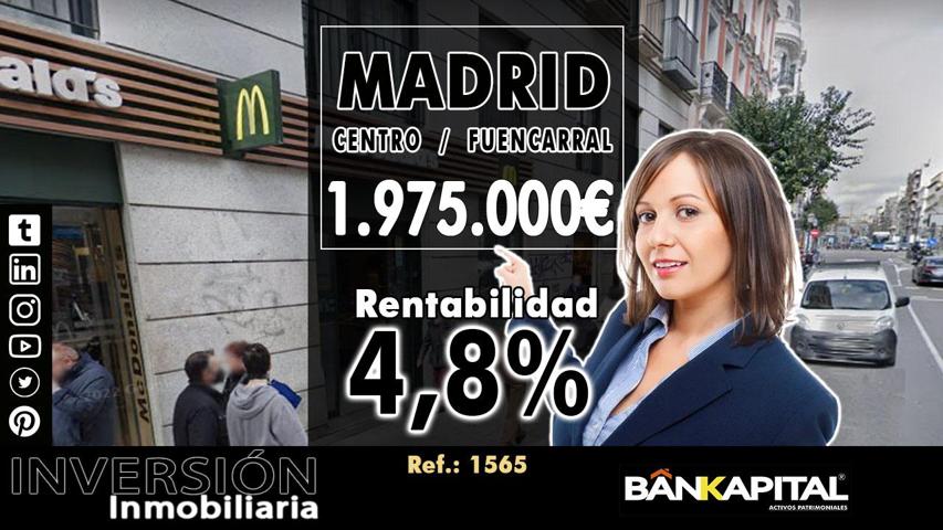 ▷ Local en Rentabilidad en Fuencarral Madrid | Bankapital photo 0