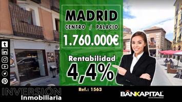 ▷ Local Rentabilidad Madrid Centro Palacio | Bankapital photo 0