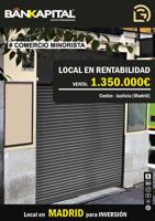 Inversión inmobiliaria 1549 - Local Venta Rentabilidad Justicia Madrid photo 0