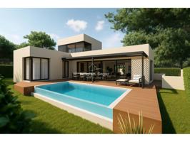 Begur, Casa en construcción con jardín y piscina en Begur. photo 0
