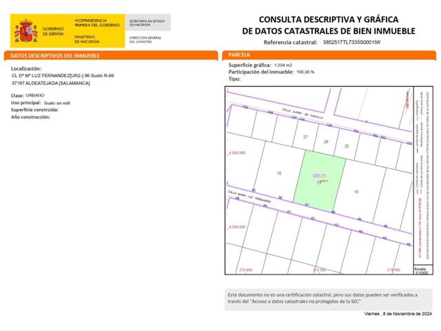 ¡Terreno en venta en Aldeatejada! photo 0