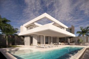 Terreno con proyecto de villa de lujo photo 0