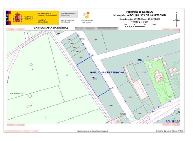 Terreno en venta en BOLLULLOS DE LA MITACIÓN de 2626 m2 photo 0
