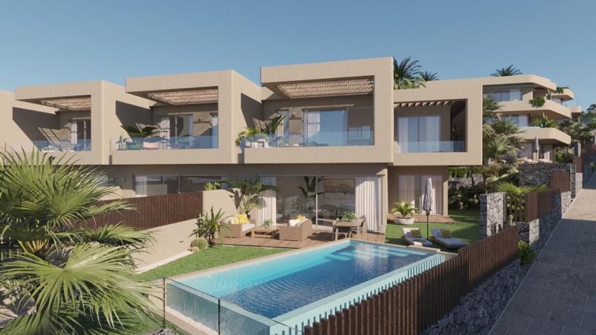 Adosado de obra nueva con piscina privada en Rocabella, Callao Salvaje Residencial Amoenus photo 0
