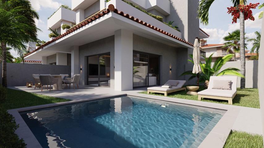 Villa de obra nueva con piscina privada en Amarilla Golf photo 0