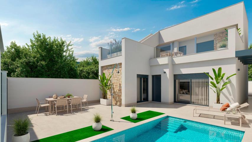 Muy bonito 3 dormitorios, 3 baños villa con piscina privada y solarium en Roda Golf photo 0