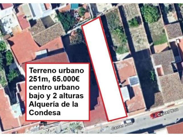 Terreno en venta en L'Alqueria de la Comtessa photo 0
