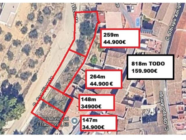 Terreno urbano en Ador (Valencia) – vistas al valle y al mar photo 0