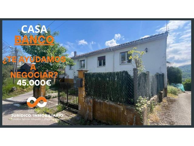 🏡 Casa DE BANCO para reformar en Asturias (POSIBLE NEGOCIACIÓN)– Con terraza y parking privado. Precio: 45.000 € photo 0
