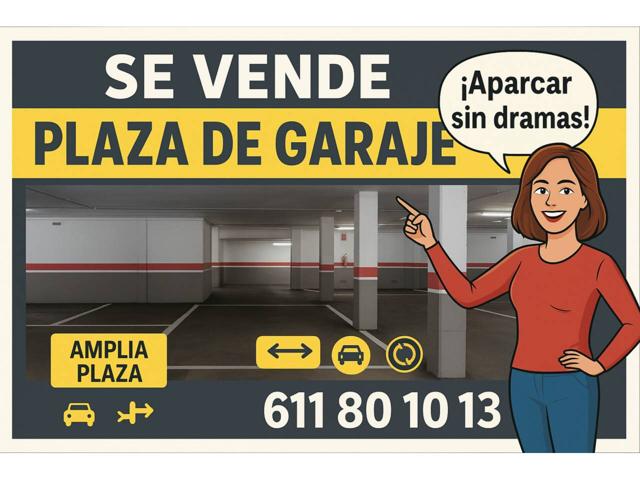 Plaza de garaje amplia en planta primera con acceso por portal – San Lázaro (Oviedo) photo 0