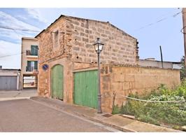 Solar con edificación existente y proyecto básico para casa de pueblo con piscina en el centro de Santanyi photo 0