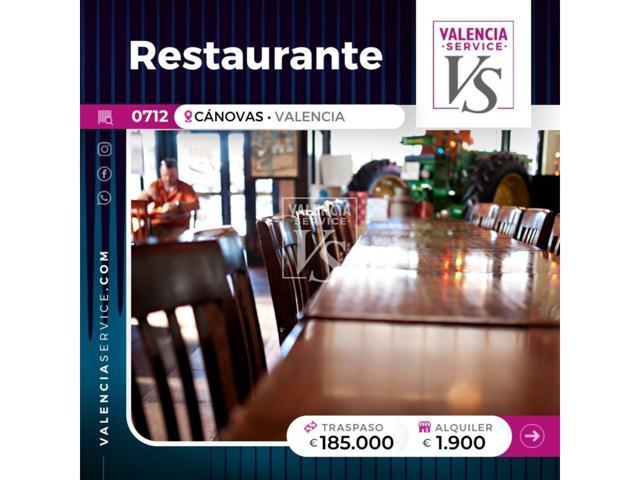 0712 - ESTUPENDO RESTAURANTE EN CÁNOVAS photo 0