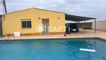 Finca rústica con casa, nave industrial y piscina cerca de San Javier photo 0