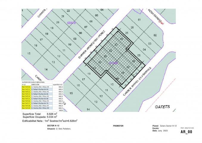 Solar industrial de Obra Nueva en Venta en Reus Tarragona photo 0